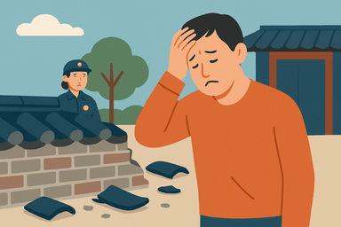 깨어진 기와 너머 보이는 법적 책임, 세계유산 훼손 사건의 진실