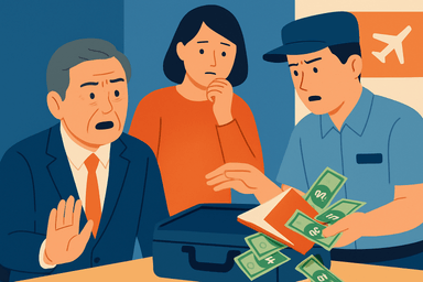 숨겨진 외화, 공항검색의 비밀을 파헤치다!