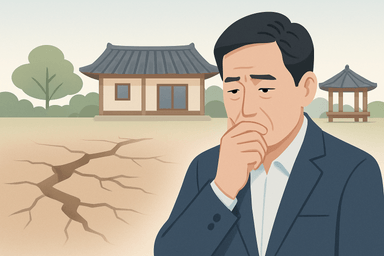단체장 사저 앞마당 '공공 하천' 점용의 미스터리