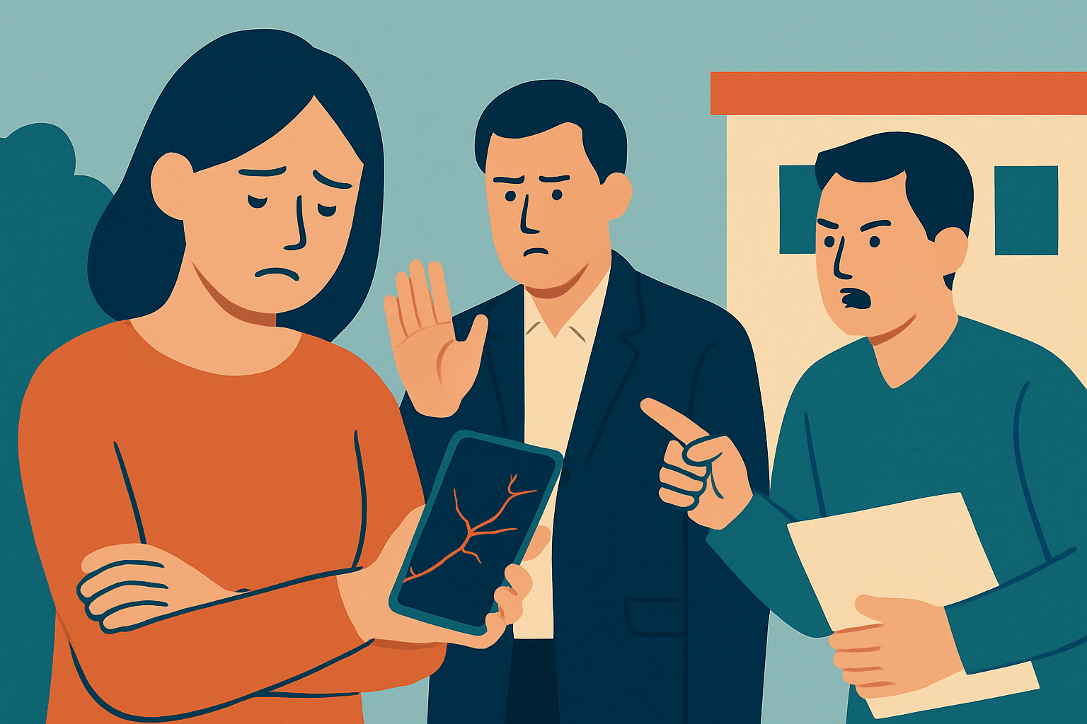 휴대전화 검사로 벌어질 '내부 폭로 전쟁' 진짜 이야기