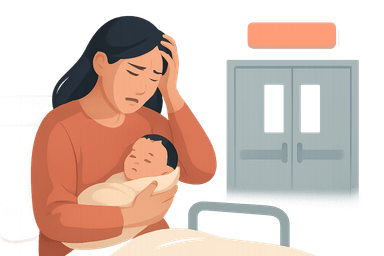 출산 후 응급 상황 대처의 어려움과 개선 필요성