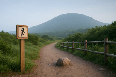 등산로에서 벌어진 황당한 '야외 소동'과 그 뒷이야기