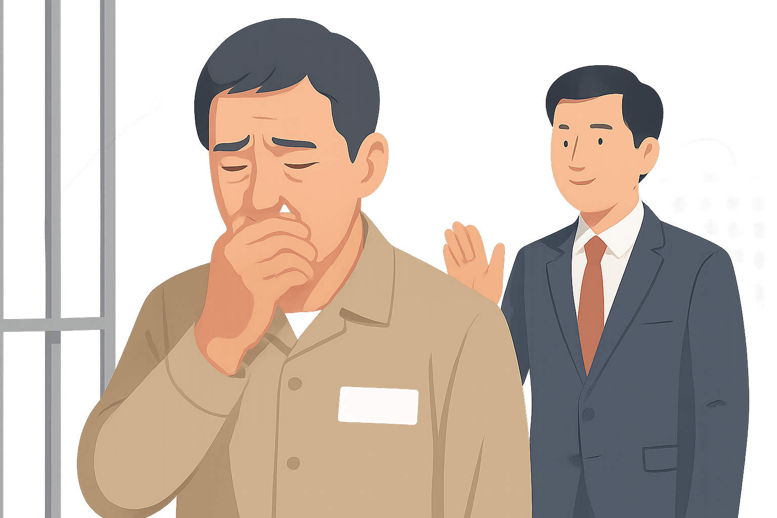 법정 뒤 술잔 속 비밀 이야기