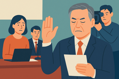 “증언? 선서? 저에겐 거부권이 있습니다!” 국감장서 벌어진 진짜 드라마