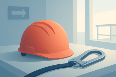 4m 높이에서 벌어진 아찔한 안전불감증 사건