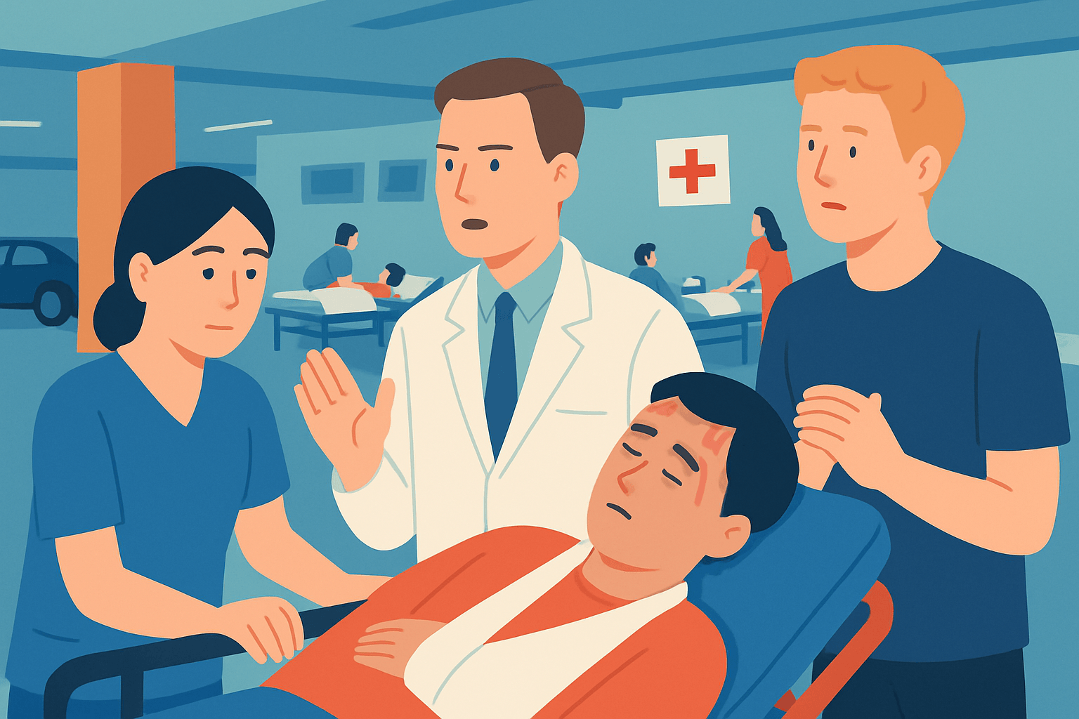 전쟁도 두렵지 않은 비밀의 지하 주차장, 실은 초대형 비상병원?!