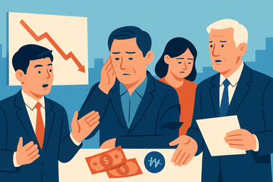 미국과의 대규모 투자 조율과 외환시장 충격 우려