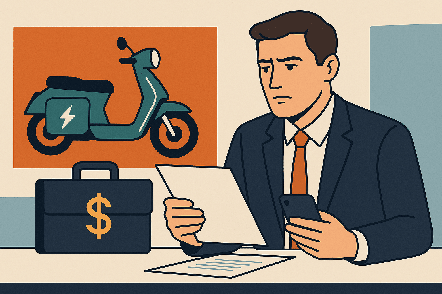 전기 오토바이와 금융의 만남, 뜻밖의 투자 전략