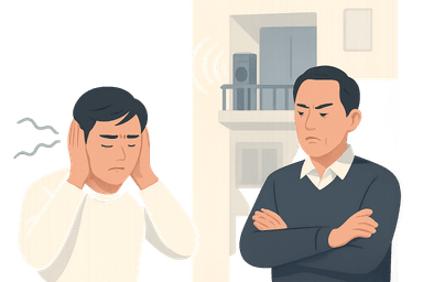 하늘에서 쿵쿵대는 분쟁, 아랫집과 윗집 사이에 놓인 작은 평화의 법칙