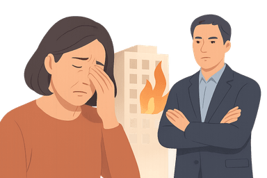 자녀 면접교섭권 갈등 속 방화 시도 사건과 법원의 판단