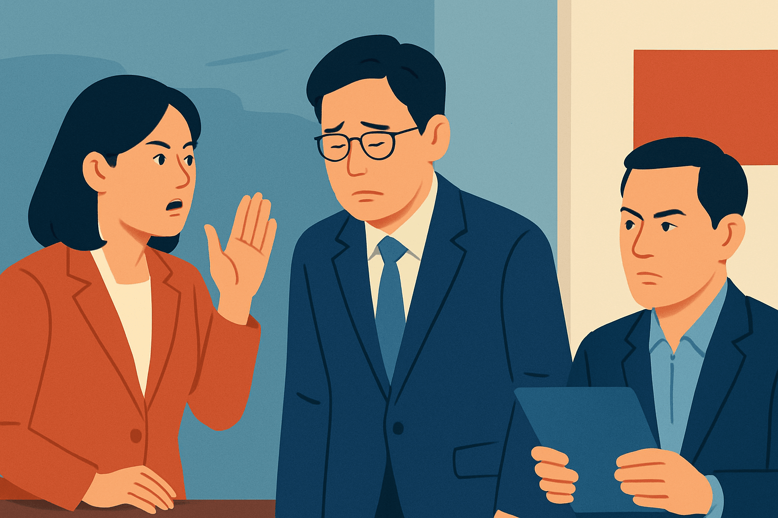 “대표의 진짜 속내는 뭘까?” 한 의원이 공개적으로 쏘아붙인 윤리위 갈등 현장