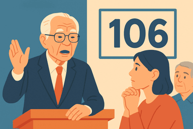 나이? 숫자에 불과해! 106세 철학자가 전하는 인생 리셋법과 부자 되는 꿀팁