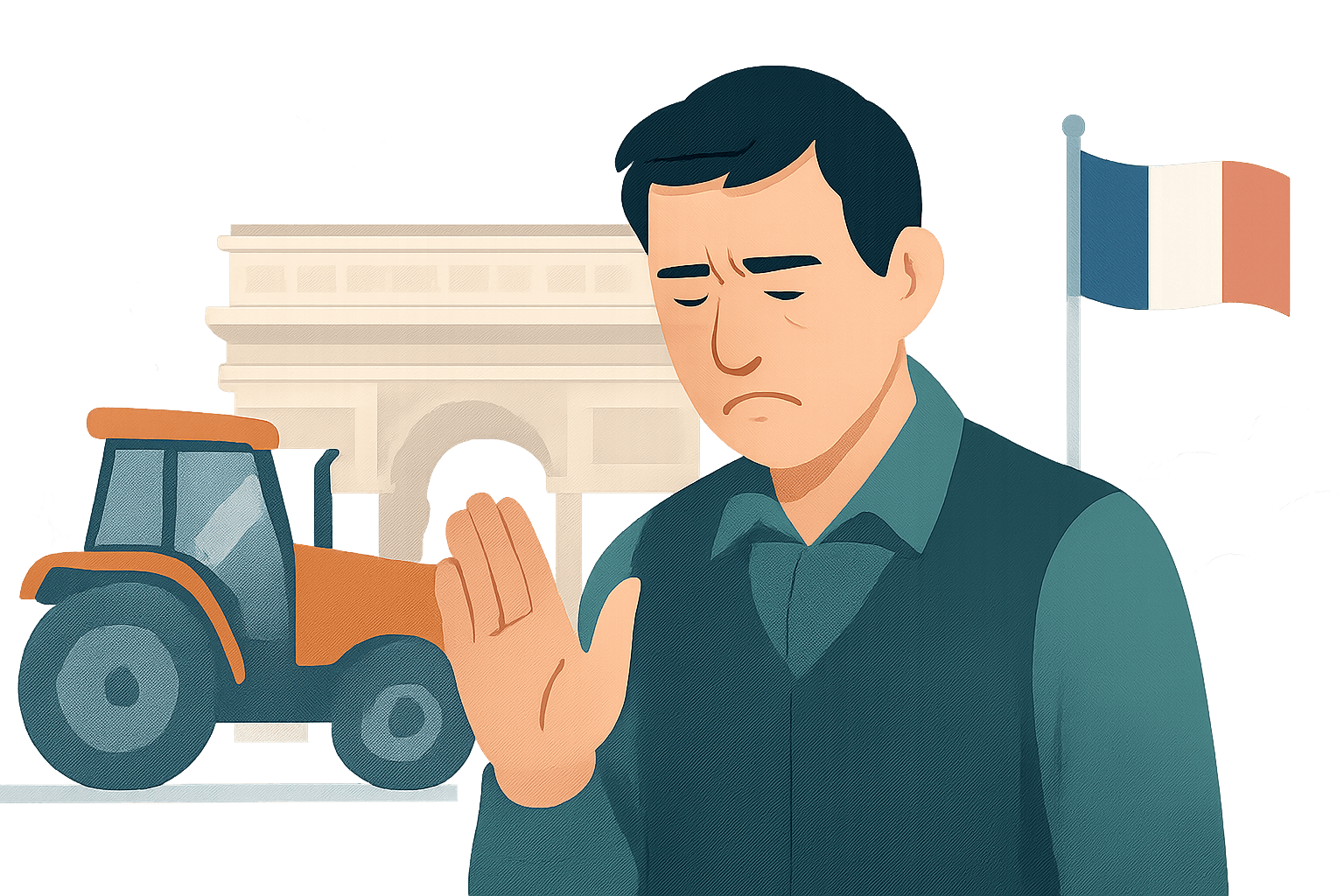 프랑스 농민 트랙터 시위와 국제 협정의 법적 긴장