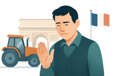 프랑스 농민 트랙터 시위와 국제 협정의 법적 긴장