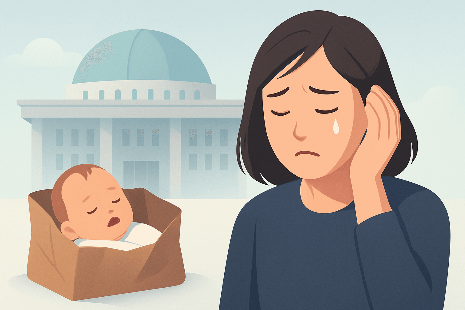 버려진 신생아의 보이지 않는 사투, 아이도 보호받아야 해요