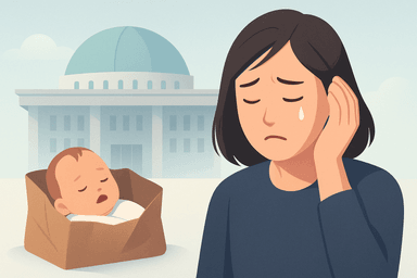 버려진 신생아의 보이지 않는 사투, 아이도 보호받아야 해요