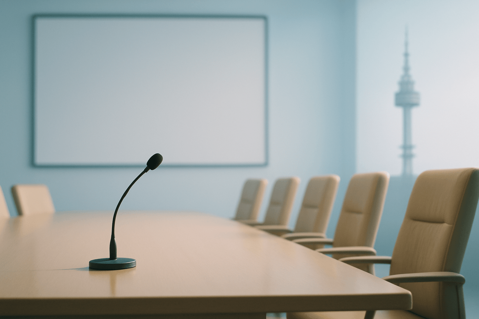 회의장 빈자리 논란, 누가 방송 미래를 결정하나요?