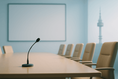 회의장 빈자리 논란, 누가 방송 미래를 결정하나요?