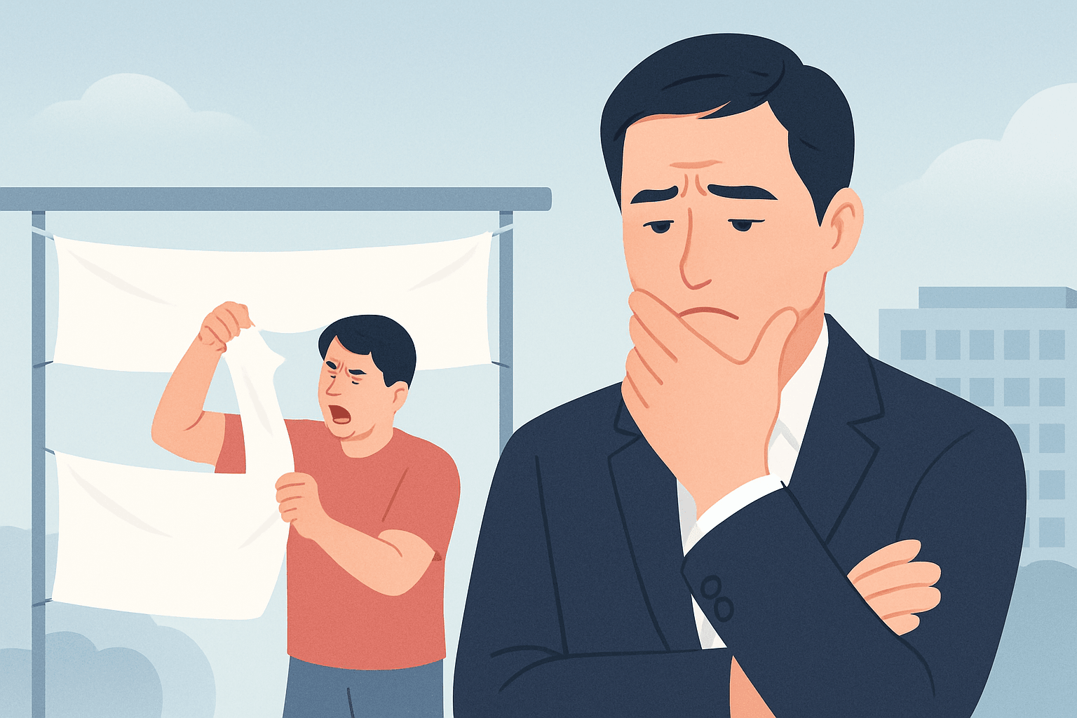 선거 현수막으로 인한 공공질서 위기와 법적 고민