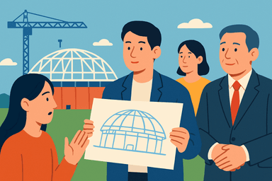 천안아산에 초대형 문화집합소가 온다! 5만 명이 즐길 돔구장 프로젝트