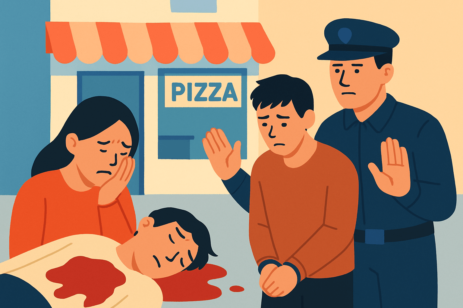 피자집 살인사건 판결, 무기징역 선고의 뒷이야기