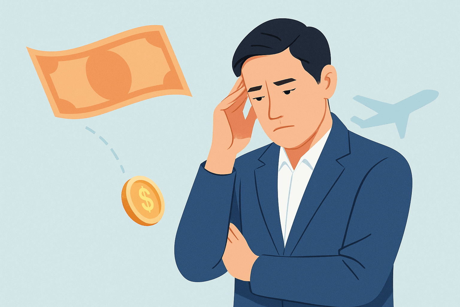 날아가는 돈, 떨어지는 항공사 실적의 숨겨진 적