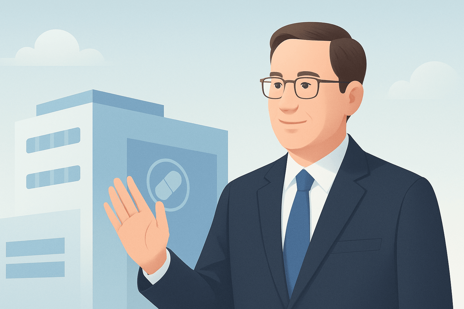 거대 바이오 회사를 움직이는 비밀병기, 리더의 3연임 이야기