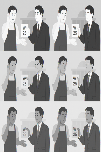 매출 1억에도 꽉 잡아주는 25만원 지원금 이야기