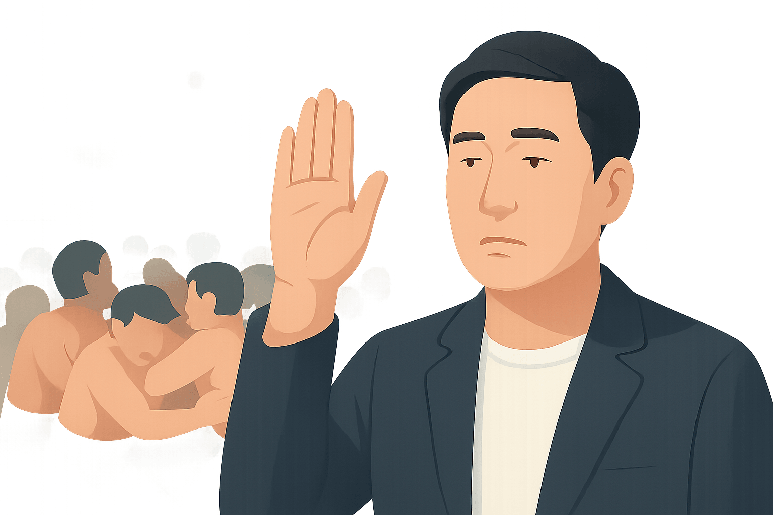 한밤중에 벌어진 치열한 나무 쟁탈전…참가자들이 겪은 아찔한 순간