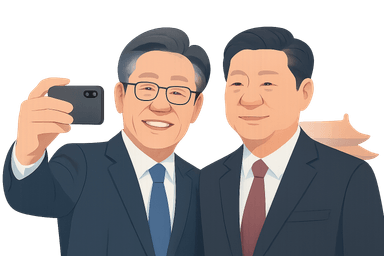 대통령의 셀카 한 장에 숨겨진 국경을 넘는 '실용 외교'의 기술