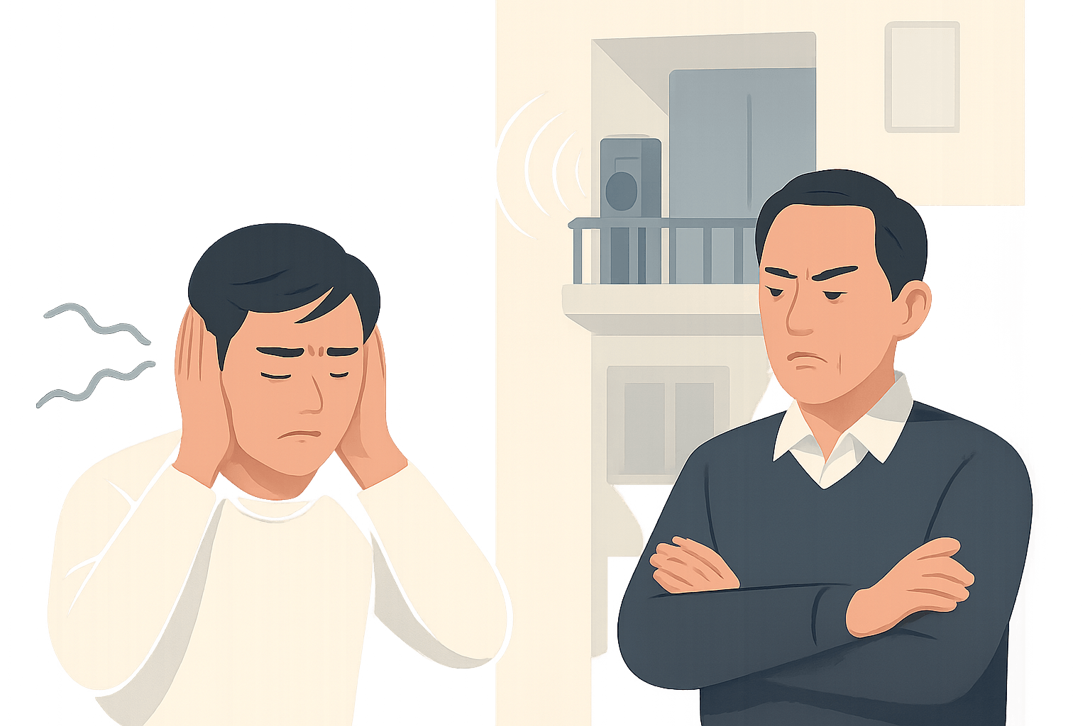 하늘에서 쿵쿵대는 분쟁, 아랫집과 윗집 사이에 놓인 작은 평화의 법칙