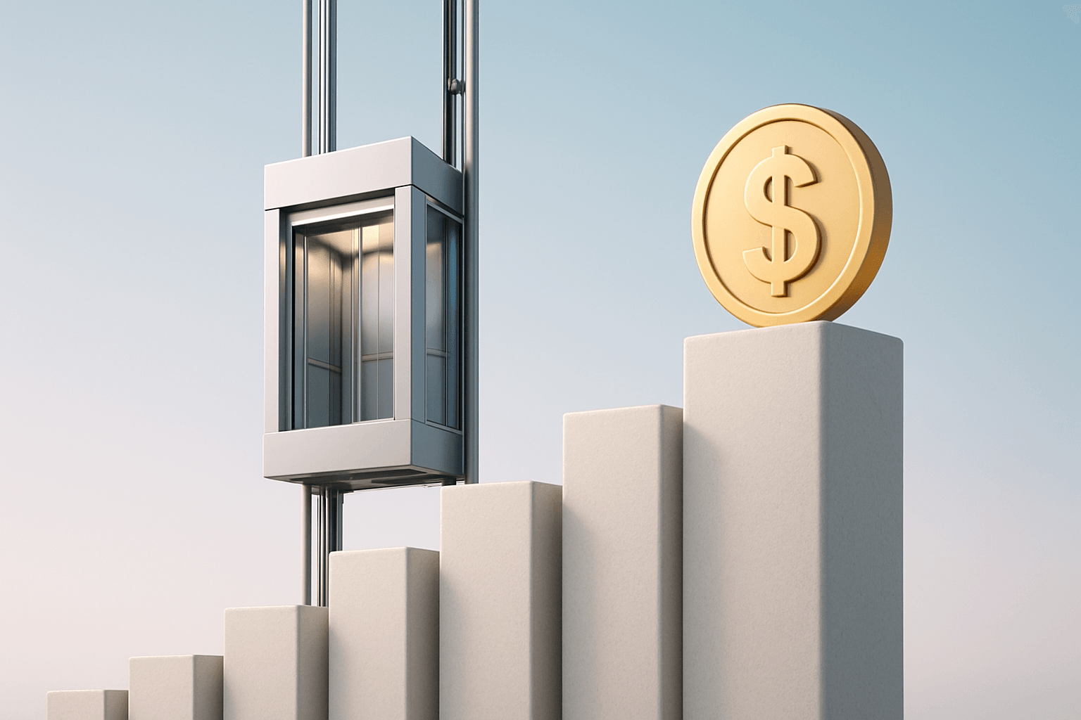 배당이 궁금? 엘리베이터 타고 쑥쑥 오르는 돈 흐름 이야기