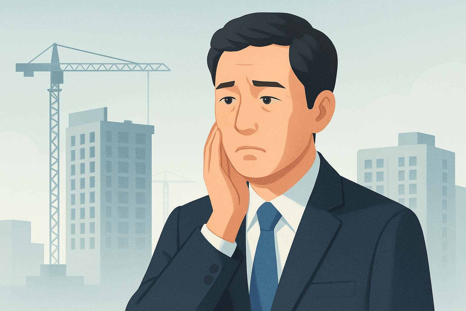 국내 대형 건설사 수주 현황과 내수 아파트 사업 집중에 따른 영향