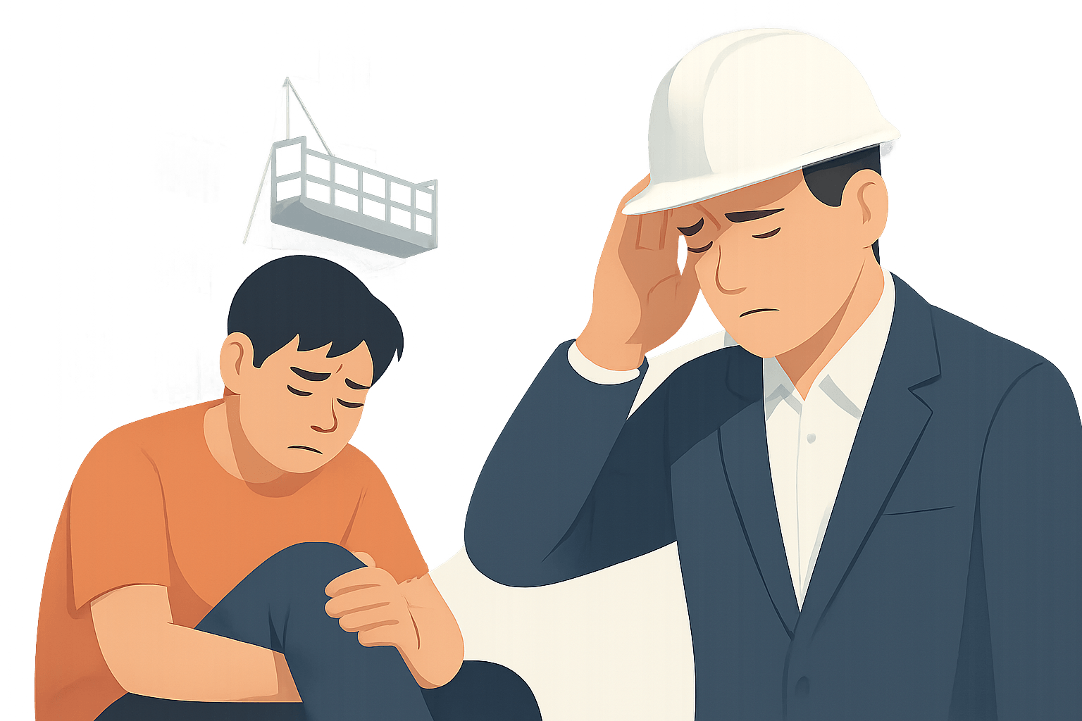 아찔한 15층 추락사고, '안전포럼' 없는 현장의 민낯