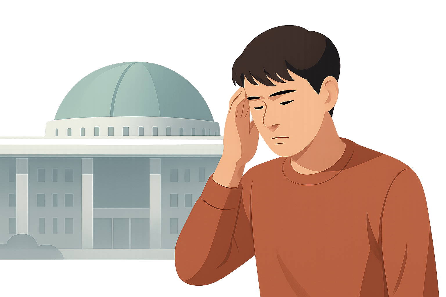 무엇이 6개월 만에 국민을 울렸나? 현실 속 정치의 그림자