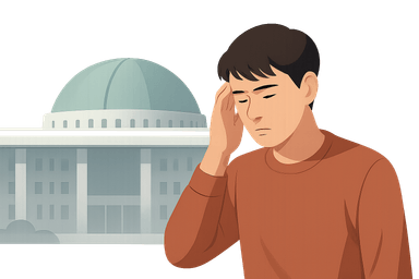 무엇이 6개월 만에 국민을 울렸나? 현실 속 정치의 그림자