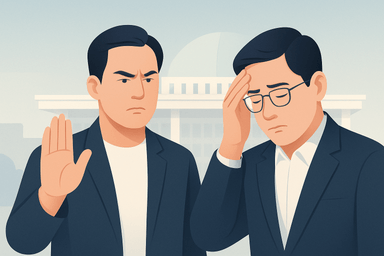 침묵과 사과 뒤에 숨겨진 당내 갈등, 국민의힘 계엄 1년 논란 엿보기