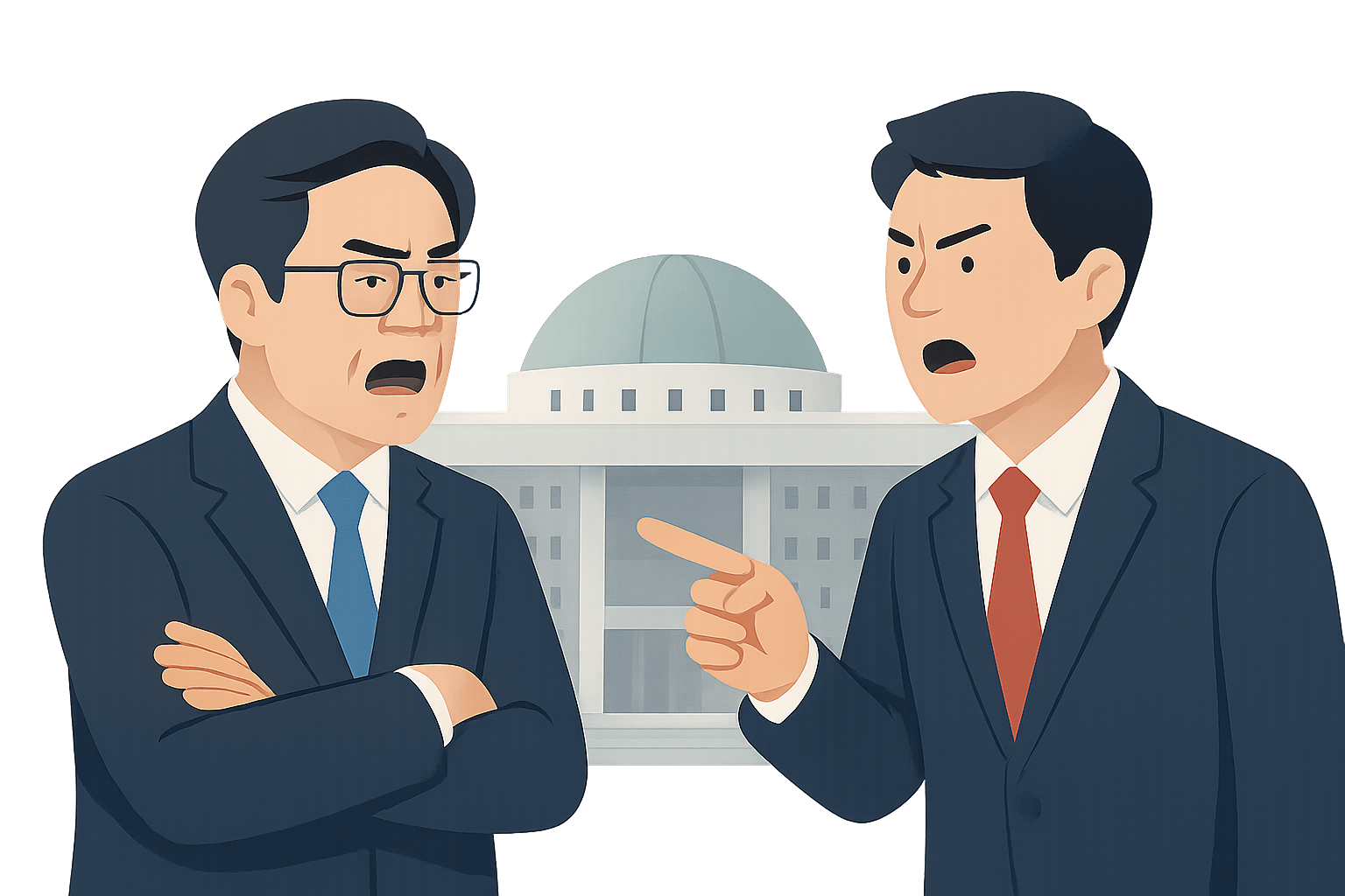 말 폭탄 난무! 도지사와 도의원의 한판 승부 현장 스케치