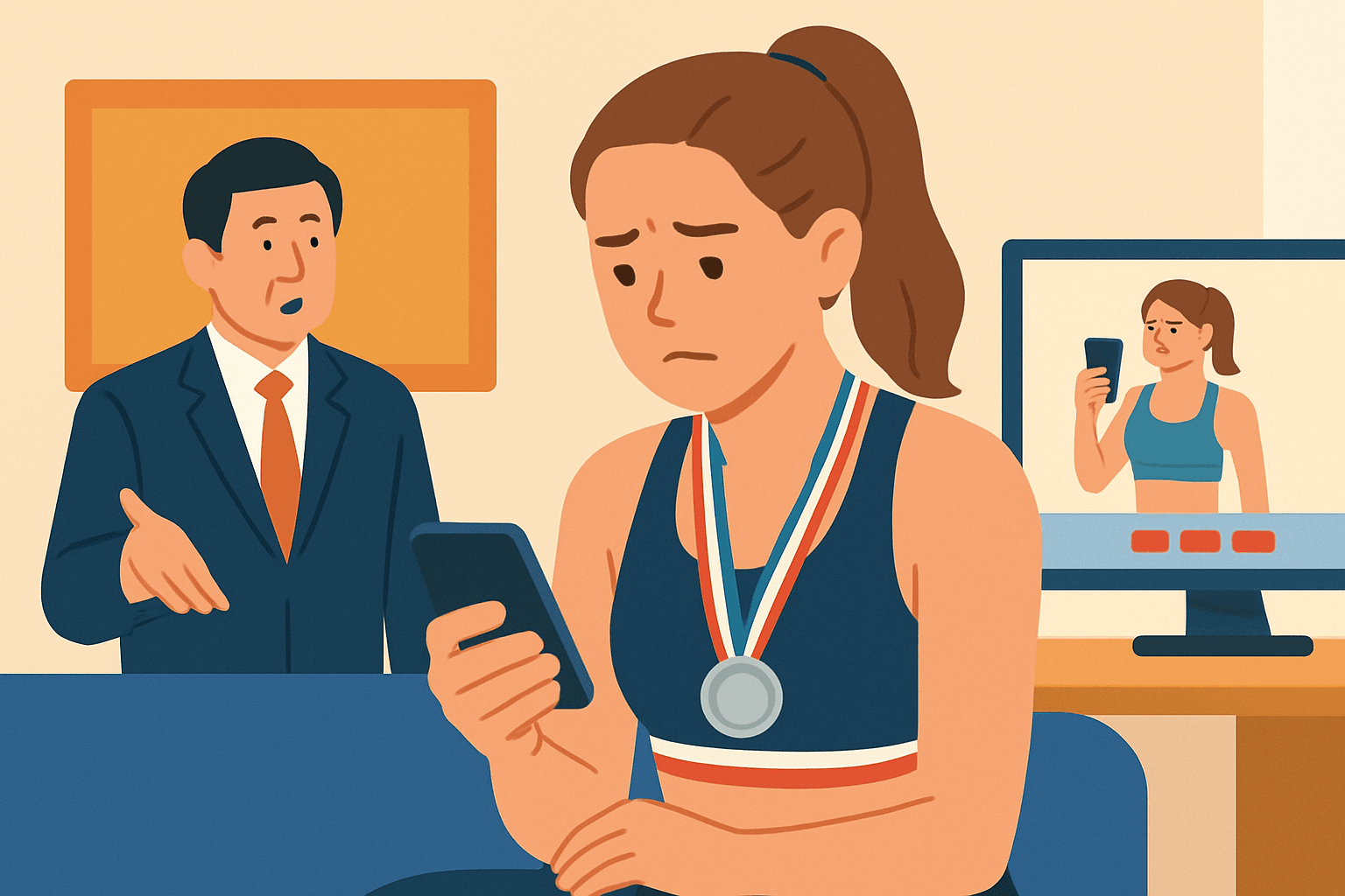 “성인 플랫폼으로 훈련비 마련? 올림픽 메달 뒤에 숨은 현실 이야기