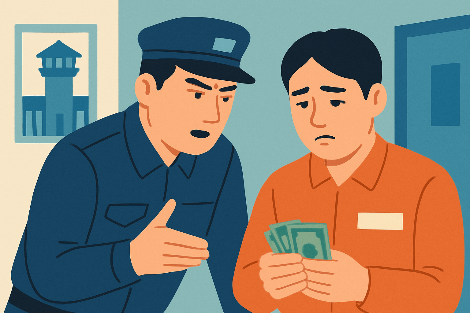 민영 교도소 내 금전 요구 사건과 관리 감독의 허점